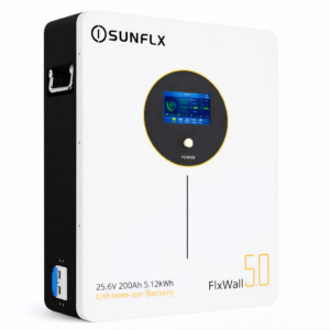 Sunflx FlxWall 5.0-24 25.6V 200Ah
