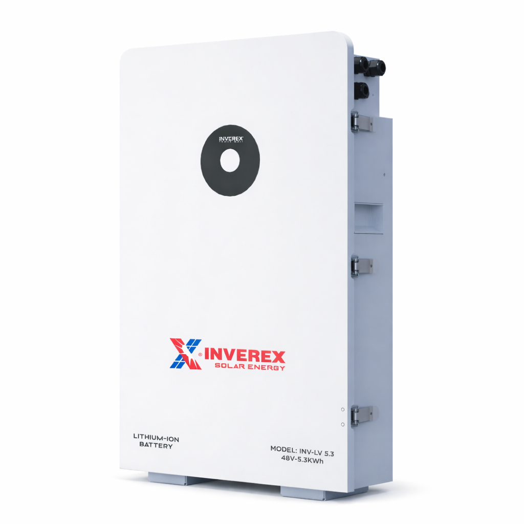 Inverex 48V 100Ah Lithium Battery — LiFePO4, 5.12kWh